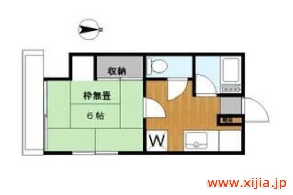 1K公寓目黑區