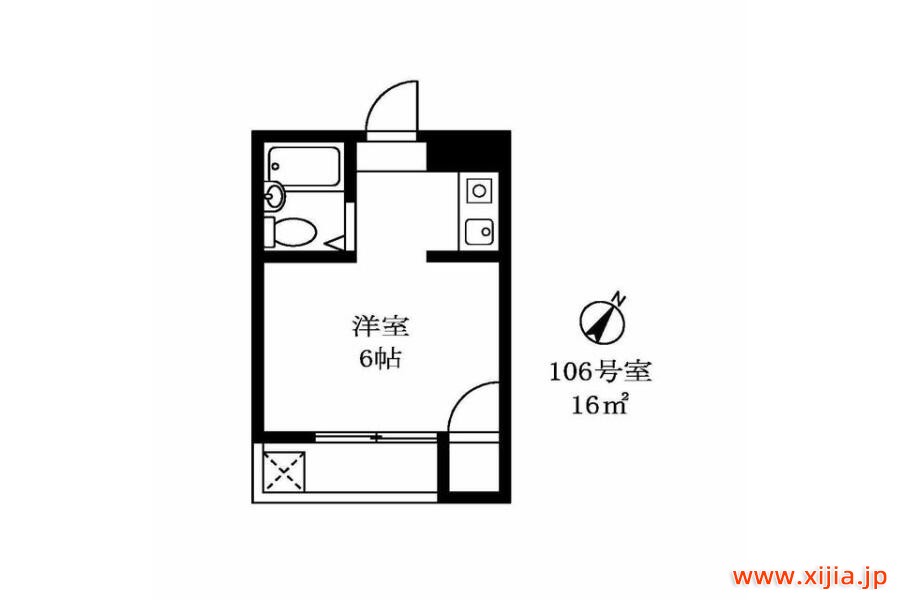 1R公寓大廈品川區