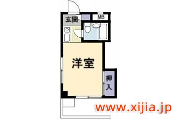 1R公寓大廈狹山市
