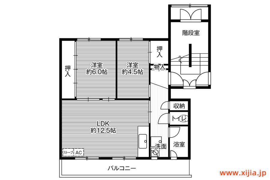 2LDK公寓大廈札幌市南區
