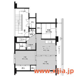 3DK公寓大廈南礪市
