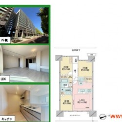 3LDK公寓大廈昭島市