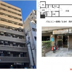 1K公寓大廈大阪市浪速區