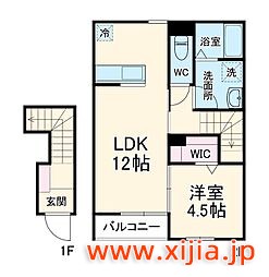 リーブルファイン三郷新和III　2号棟 2階
